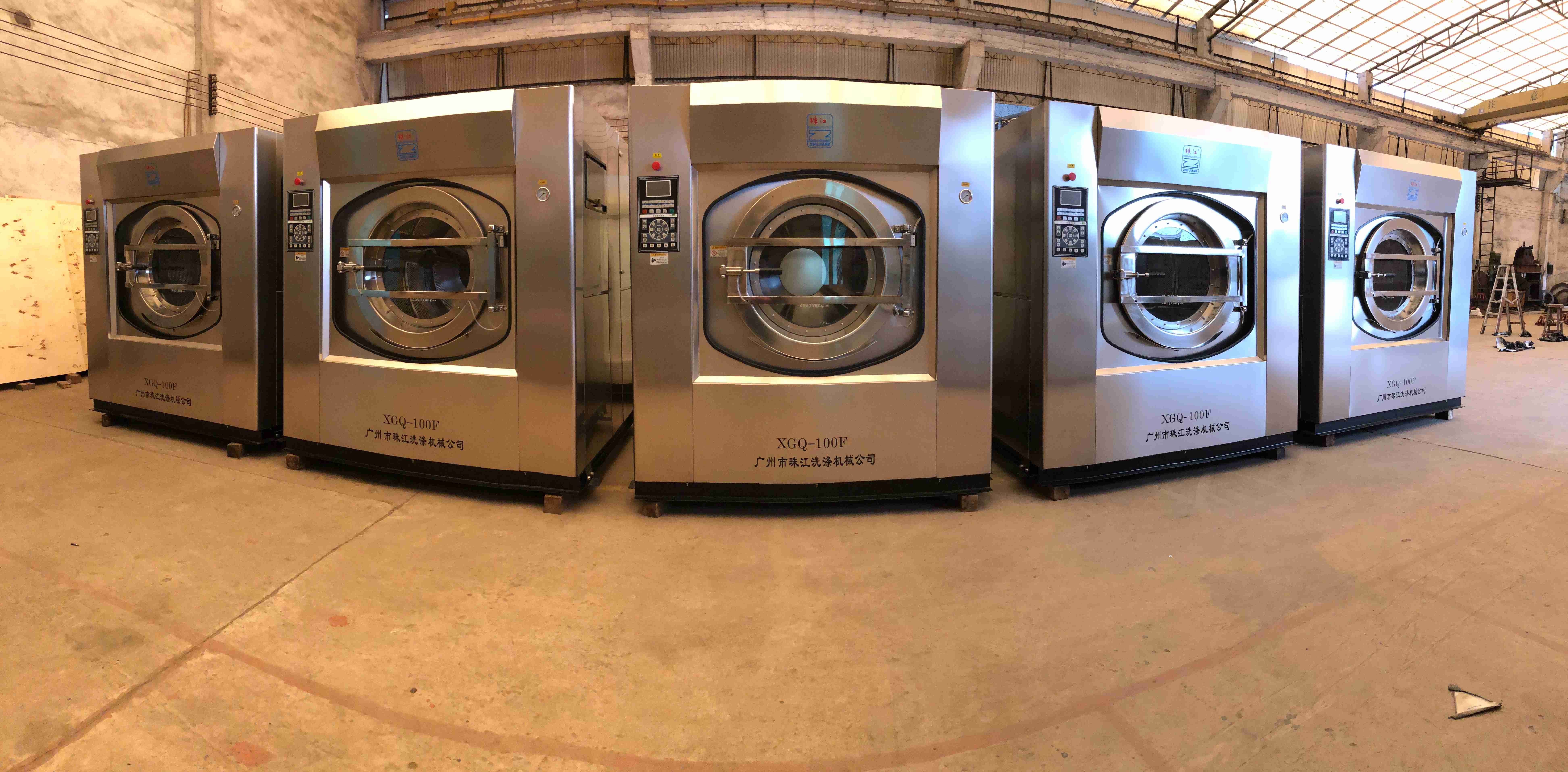 珠江洗滌設(shè)備懸浮式結(jié)構(gòu)洗脫一體機(jī)直銷案例